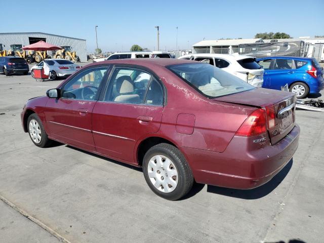 Photo 2 from auction – 2002 HONDA CIVIC LX with VIN 2HGES16592H544327