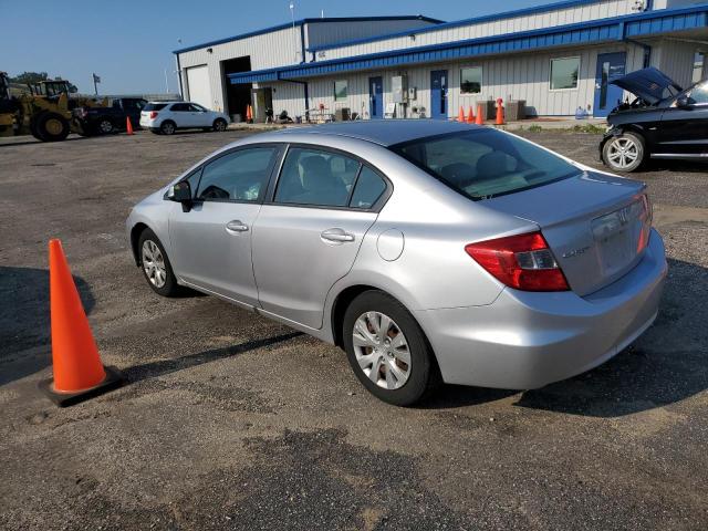 Photo 2 from auction – 2012 HONDA CIVIC LX with VIN 19XFB2F58CE104640