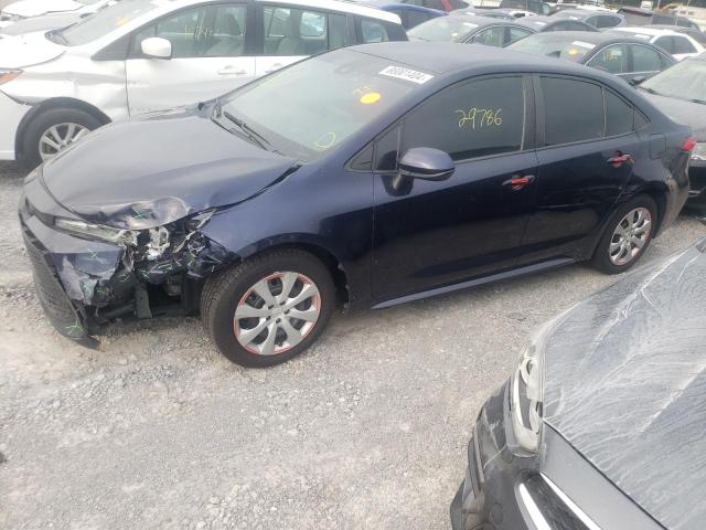 TOYOTA COROLLA LE 2021 with VIN 5YFEPMAE5MP160406 - Photo from auction