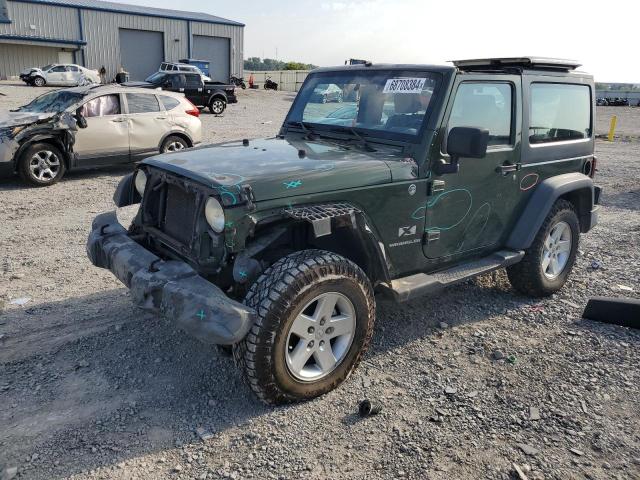 JEEP WRANGLER X 2007 with VIN 1J4FA24157L203944 - Photo from auction