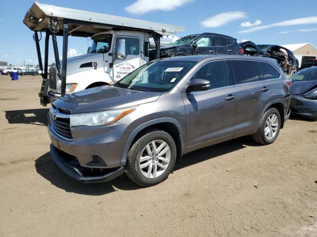 TOYOTA HIGHLANDER 2016 with VIN 5TDBKRFH7GS233031 - Photo from auction