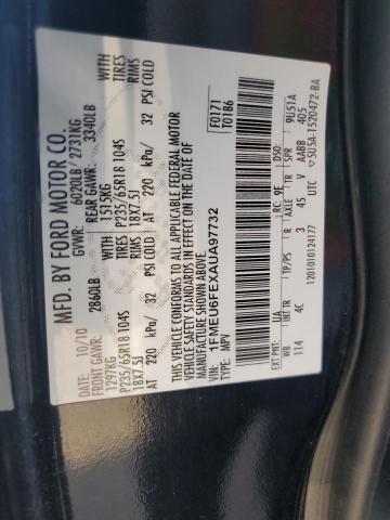 Photo 14 from auction – 2010 FORD EXPLORER L with VIN 1FMEU6FEXAUA97732
