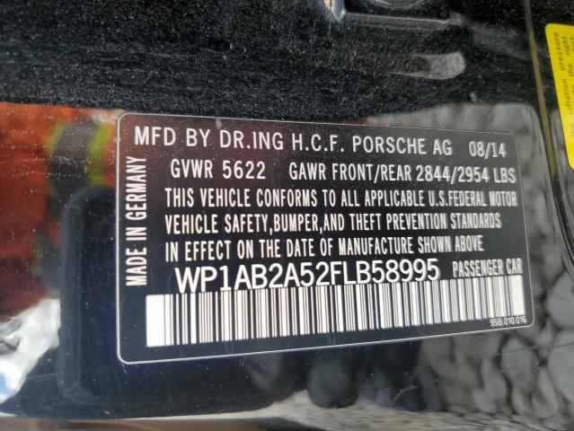 Photo 14 from auction – 2015 PORSCHE MACAN S with VIN WP1AB2A52FLB58995