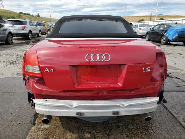 Photo 6 from auction – 2004 AUDI A4 3.0 CAB with VIN WAUAT48H04K002500
