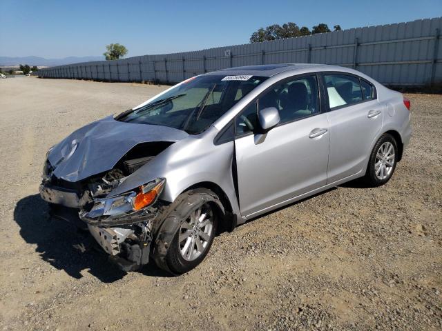 HONDA CIVIC EX 2012 with VIN 19XFB2F83CE365314 - Photo from auction