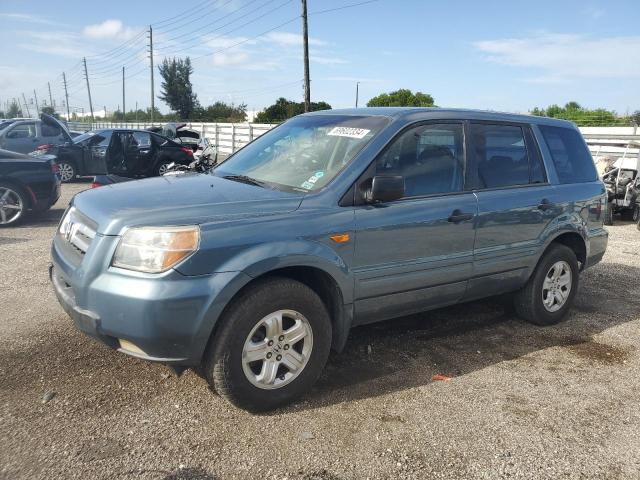 HONDA PILOT LX 2007 with VIN 5FNYF28137B046069 - Photo from auction