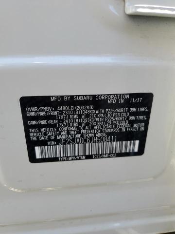Photo 14 from auction – 2018 SUBARU FORESTER 2 with VIN JF2SJAGC6JH508411