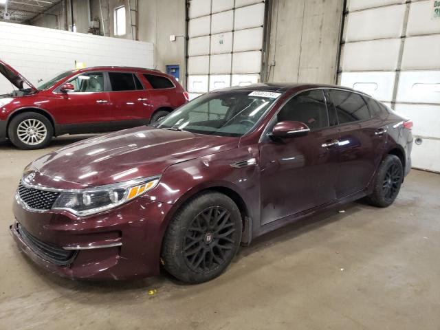 KIA OPTIMA EX 2016 مع رقم تعريف المركبة 5XXGU4L33GG093279 - صورة من المزاد