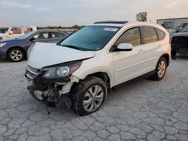 HONDA CR-V EXL 2014 with VIN 5J6RM4H77EL010836 - Photo from auction