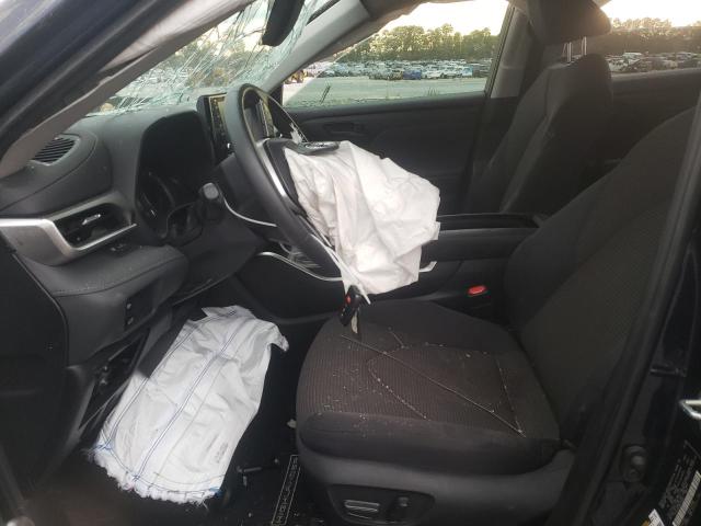 Photo 7 from auction – 2022 TOYOTA HIGHLANDER with VIN 5TDZZRAH1NS123025