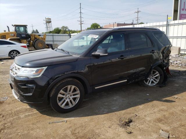 FORD EXPLORER X 2018 with VIN 1FM5K8D89JGB28000 - Photo from auction
