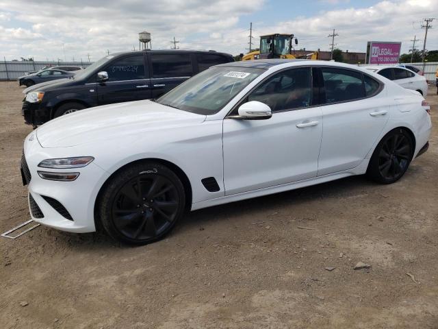 GENESIS G70 BASE 2023 with VIN KMTG34TA8PU118173 - Photo from auction