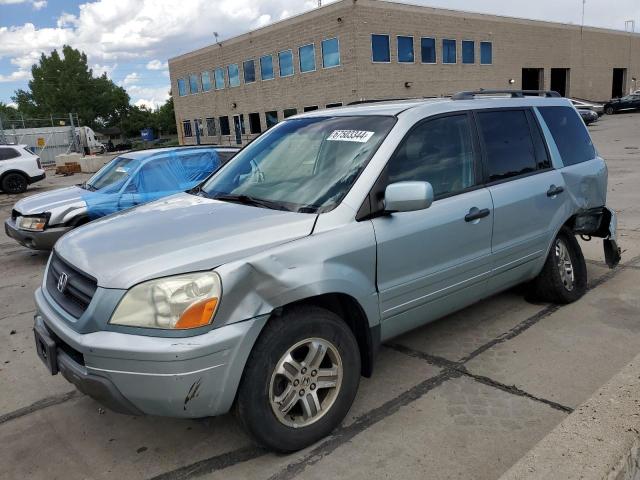 HONDA PILOT EXL 2003 с VIN 2HKYF18623H511796 - Фото с аукциона