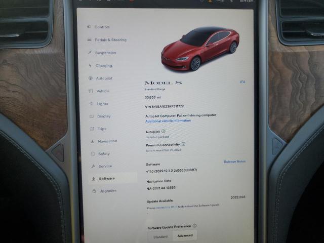Photo 9 from auction – 2019 TESLA MODEL S with VIN 5YJSA1E23KF311772