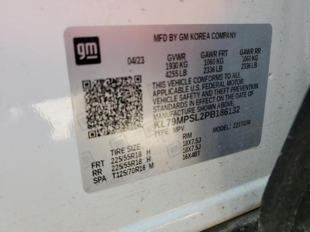 Photo 14 from auction – 2023 CHEVROLET TRAILBLAZE with VIN KL79MPSL2PB186132