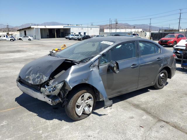 HONDA CIVIC LX 2013 with VIN 19XFB2F50DE222036 - Photo from auction