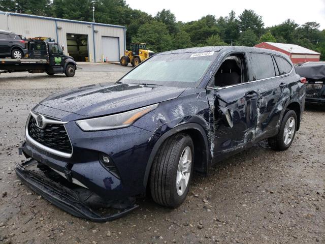 TOYOTA HIGHLANDER 2021 with VIN 5TDBZRBH5MS158908 - Photo from auction