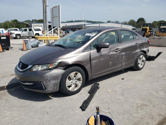 HONDA CIVIC LX 2014 with VIN 19XFB2F53EE006232 - Photo from auction