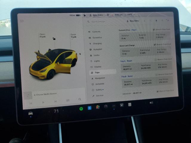 Photo 9 from auction – 2021 TESLA MODEL Y with VIN 5YJYGDEEXMF069070