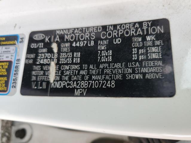 Photo 14 from auction – 2011 KIA SPORTAGE E with VIN KNDPC3A28B7107248
