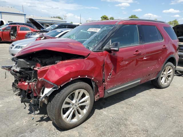 FORD EXPLORER X 2018 with VIN 1FM5K7D88JGC85026 - Photo from auction