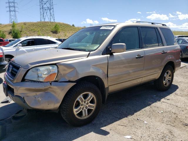 HONDA PILOT EXL 2003 with VIN 2HKYF18563H559065 - Photo from auction