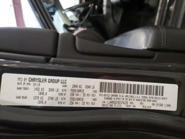 Photo 14 from auction – 2011 JEEP GRAND CHER with VIN 1J4RR5GG7BC574278