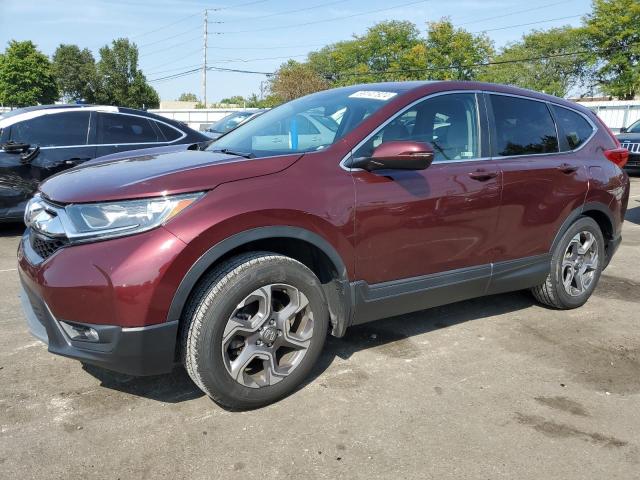 HONDA CR-V EX 2018 with VIN 7FARW2H57JE036437 - Photo from auction