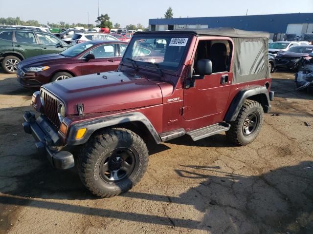 JEEP WRANGLER / 2003 z numerem VIN 1J4FA49S23P362792 - Zdjęcie z aukcji