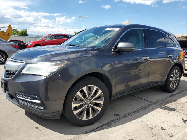 ACURA MDX TECHNO 2016 with VIN 5FRYD4H45GB044530 - Photo from auction