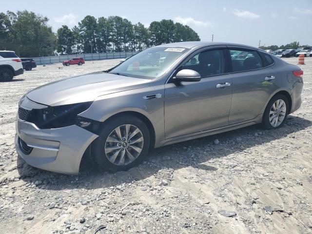 KIA OPTIMA EX 2018 with VIN 5XXGU4L37JG240596 - Photo from auction