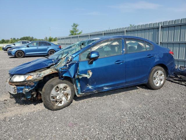 HONDA CIVIC LX 2013 with VIN 2HGFB2F4XDH010080 - Photo from auction