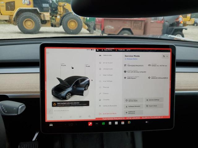 Photo 9 from auction – 2024 TESLA MODEL Y with VIN 7SAYGDEE7RA241272