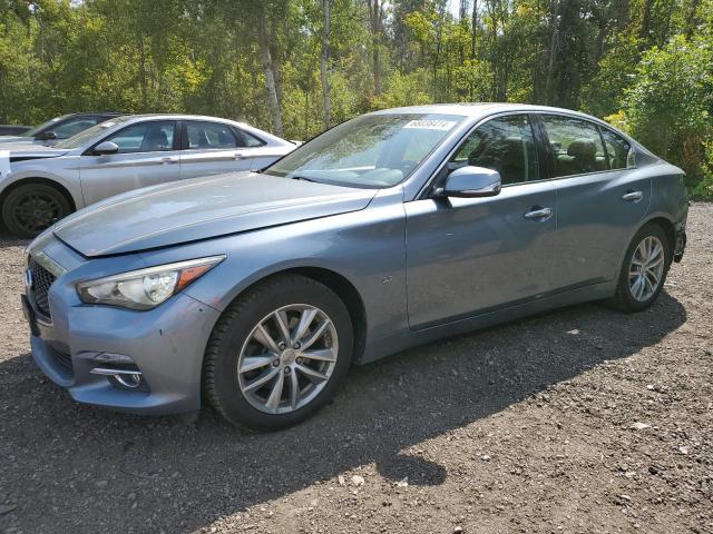 INFINITI Q50 BASE 2014 with VIN JN1BV7AR1EM684592 - Photo from auction