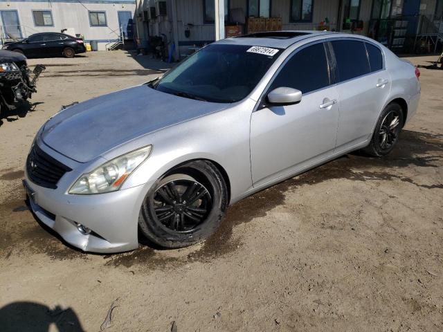 INFINITI G37 BASE 2011 with VIN JN1CV6AP1BM509882 - Photo from auction