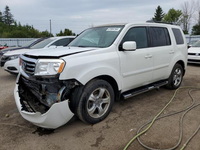 HONDA PILOT EXL 2015 with VIN 5FNYF4H61FB506786 - Photo from auction