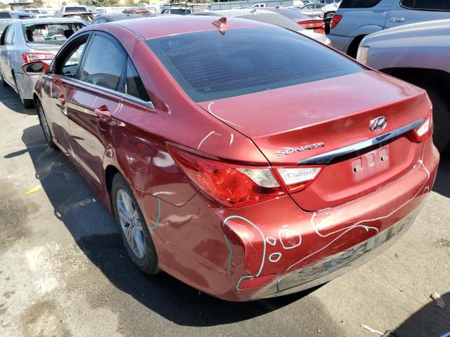 Photo 2 from auction – 2014 HYUNDAI SONATA GLS with VIN 5NPEB4AC9EH901992