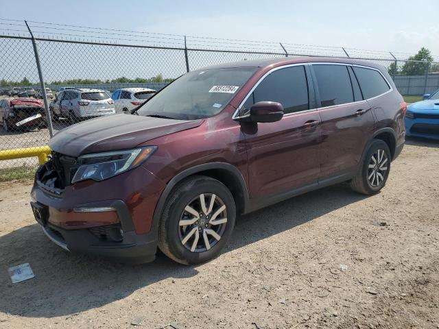 HONDA PILOT EXL 2021 with VIN 5FNYF5H51MB022918 - Photo from auction