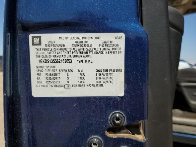 Photo 14 from auction – 2006 GMC ENVOY with VIN 1GKDS13S562162853