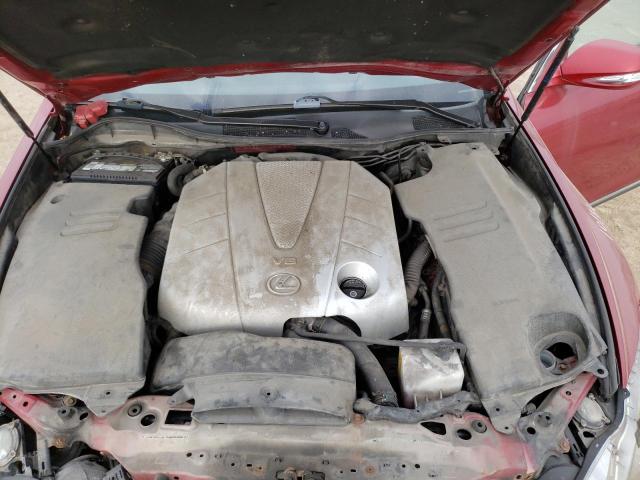 Photo 11 from auction – 2008 LEXUS GS 350 with VIN JTHCE96S780014158