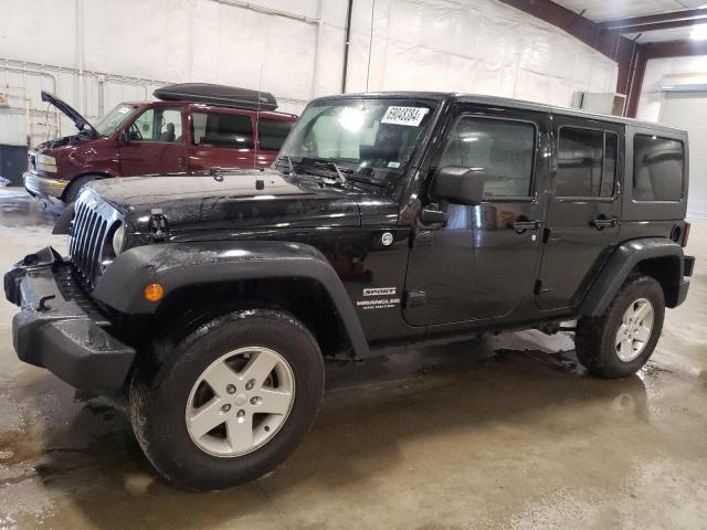 JEEP WRANGLER U 2015 with VIN 1C4BJWDG6FL743818 - Photo from auction