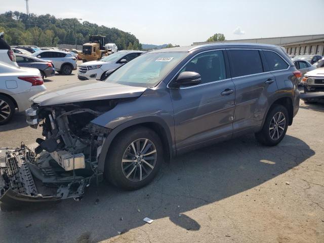 TOYOTA HIGHLANDER 2018 with VIN 5TDJZRFH7JS837127 - Photo from auction