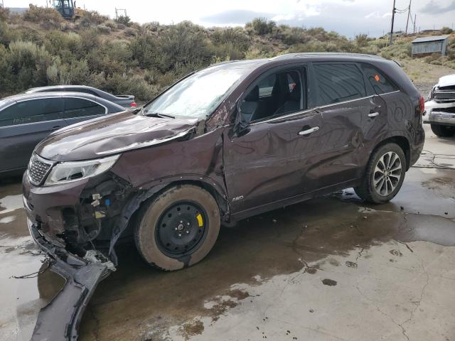 KIA SORENTO SX 2014 with VIN 5XYKWDA71EG442247 - Photo from auction