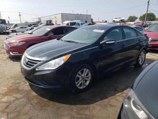 HYUNDAI SONATA GLS 2014 with VIN 5NPEB4AC6EH858258 - Photo from auction