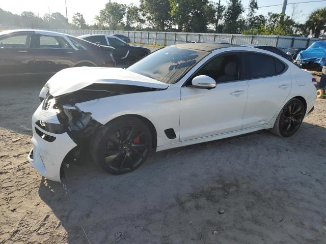 GENESIS G70 BASE 2022 with VIN KMTG54TE3NU084055 - Photo from auction