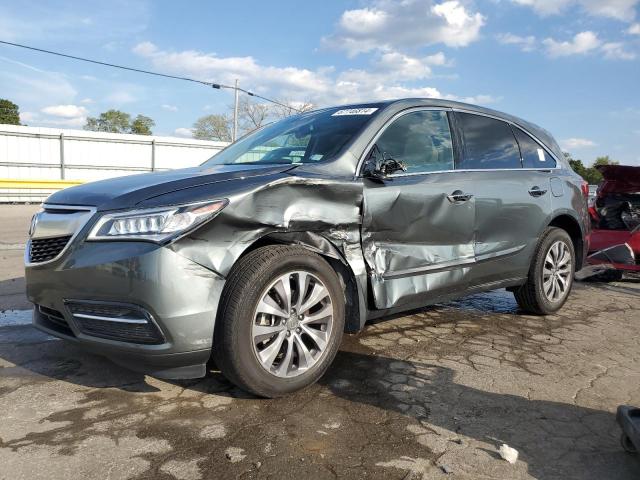 ACURA MDX TECHNO 2014 with VIN 5FRYD3H48EB016437 - Photo from auction