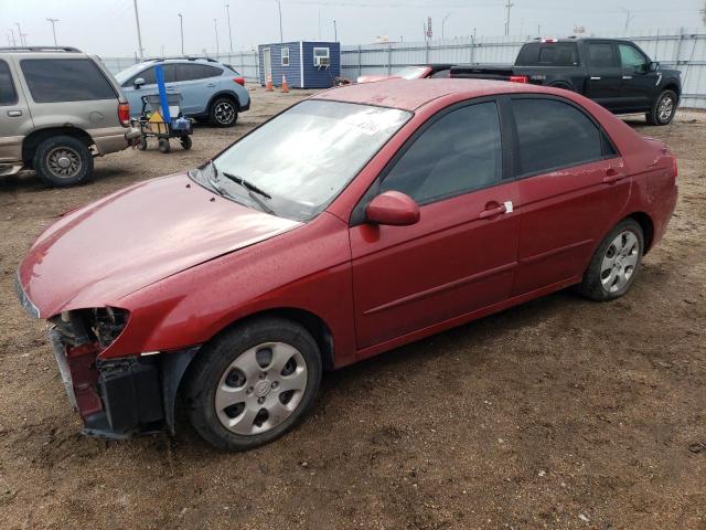 KIA SPECTRA EX 2009 with VIN KNAFE221195645623 - Photo from auction