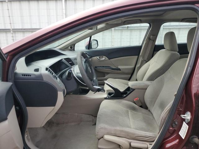 Photo 7 from auction – 2012 HONDA CIVIC EX with VIN 19XFB2F84CE093002