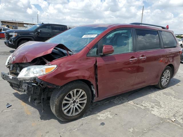 TOYOTA SIENNA XLE 2016 with VIN 5TDYK3DC2GS715937 - Photo from auction