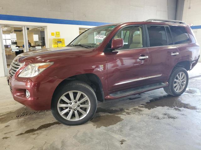 LEXUS LX 570 2011 with VIN JTJHY7AX8B4070032 - Photo from auction